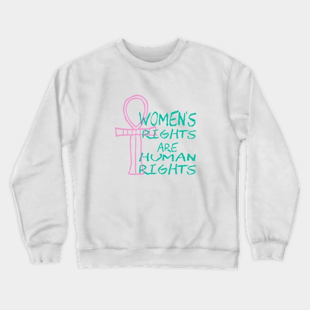 women's rights .. Crewneck Sweatshirt by mohamed705